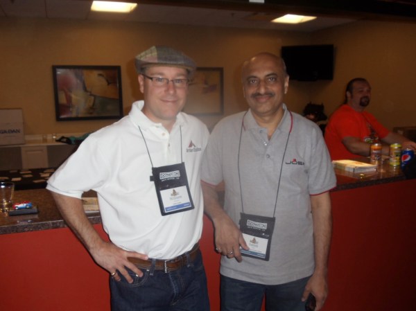 William Kennedy and me with Cory in the background