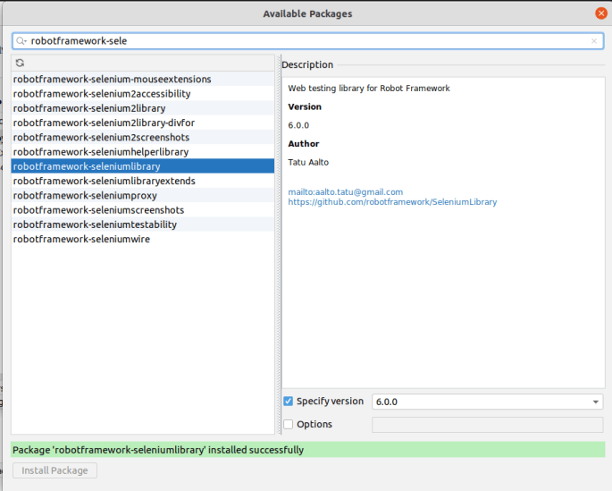 RobotFramework with Pycharm using Linux for Beginners – Josh Software